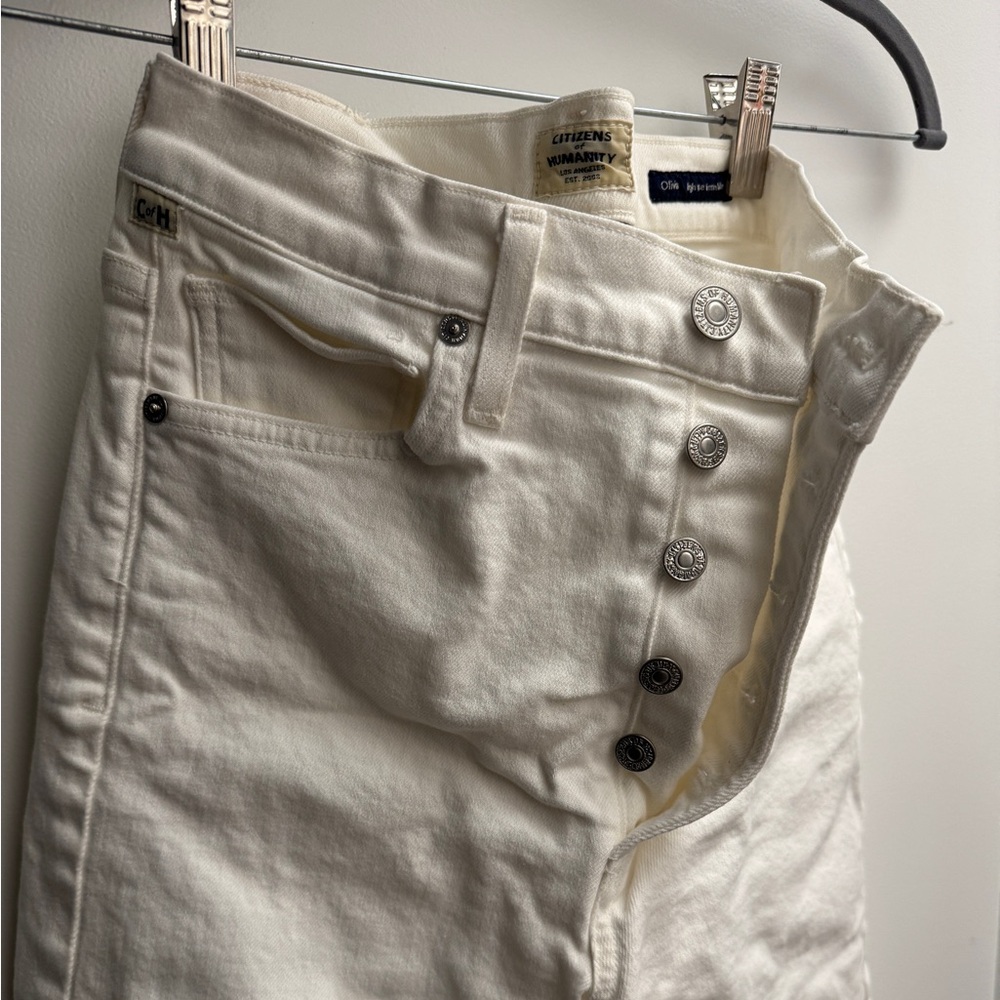 Citizens of Humanity White “Olivia” Jeans - Size 26 (Anthropologie)